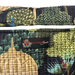 Black Peacock Jungle Pouch Bag Set close up