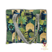 Black Peacock Jungle Zipped Designer Carry All Tote Bag