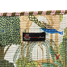 Green Peacock Jungle Zipped Designer Carry All Tote Bag close up
