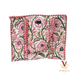 White Floral Zipped Designer Carry All Tote Bag