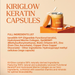 Kiri10 – Glow Keratin Capsules – 60 capsules ingredient list