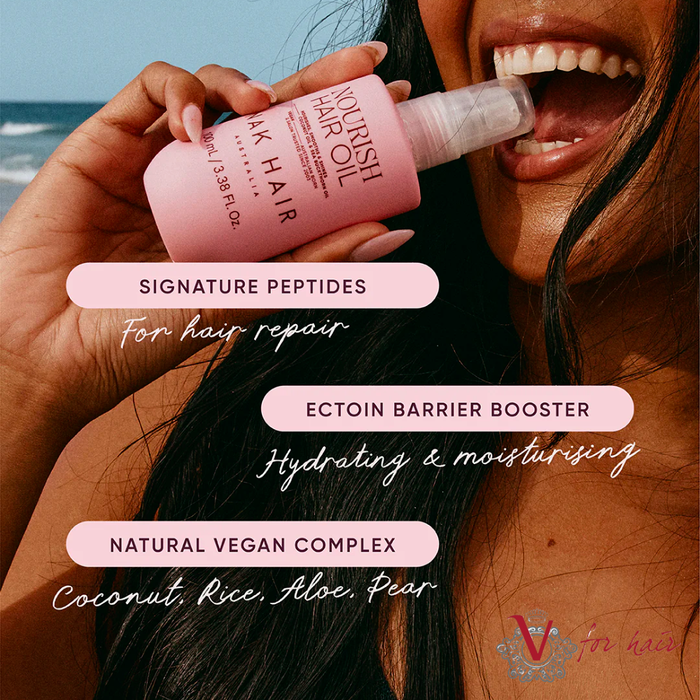 NAK - Nourish Hair Oil - 100ml ingredients