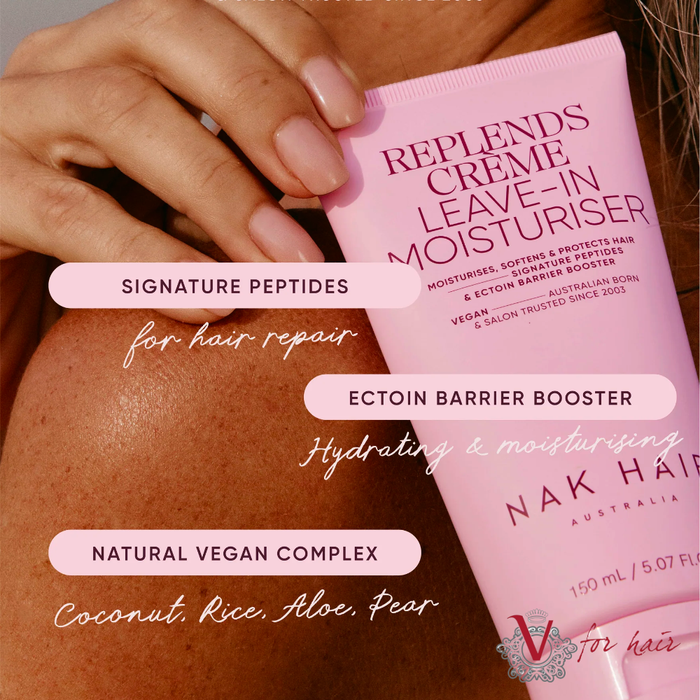 NAK - Replends Crème Leave-In Moisturiser - 150ml ingredients